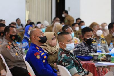 Gugus Tugas Covid-19 Labuhanbatu Mengikuti Rakor 3T