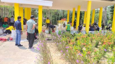 Kadis LH Rohil Pantau Lokasi Persiapan Peringatan HLH Sedunia Tahun 2023