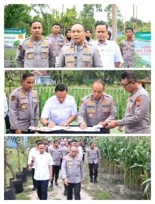 Kapolda Riau Resmikan Program ,Tabung Harmoni Hijau