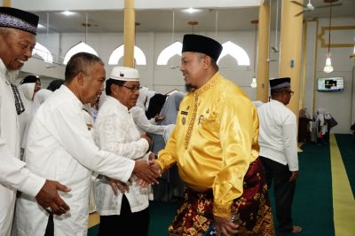 Kecamatan Mandau menggelar silaturahmi,Pelepasan Jamaah Calon Haji (JCH) Duri