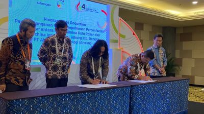 Menuju Zero Emission, PHR Teken MOU  Rencana Pemanfaatan Gas Suar