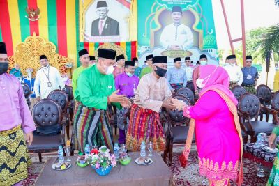 Pemkab Bengkalis  Halal Bihalal,Hari Raya Idul Fitri 1443 H bersama masyarakat dan Forkopimda