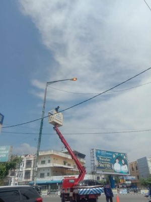 Pemkab Labuhanbatu Berupaya Berikan Pelayanan Kenyamanan Pengguna Jalan