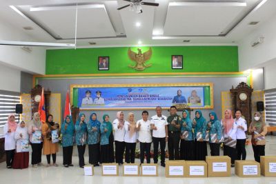 Pencanangan Bhakti Sosial Kesatuan Gerak PKK Bangga Kencana Kesehatan Bentuk Sinergitas Antara Linta