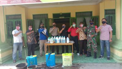 pencegahan virus Covid 19 di Desa Sei Sijenggi Kecamatan Perbaungan