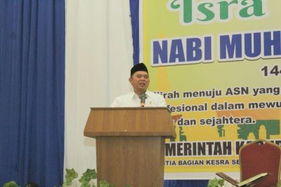 Peringatan Isra Mi'raj, Bupati Labuhanbatu Ajak ASN Hijrah
