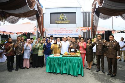 Peringati Hari Bhakti Adhyaksa Ke - 62 Tahun, Bupati : Semoga Kejaksaan Negeri Labuhanbatu Bisa Bers