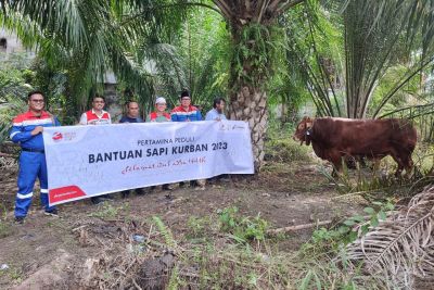 Peringati Idul Adha, Pertamina  Salurkan Ratusan Hewan Kurban Tersebar di Indonesia