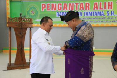 Perpisahan Dengan Ketua PN.Rantauprapat Bupati Labuhanbatu