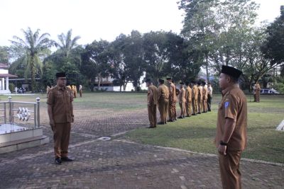 Pimpin Apel Gabungan, Ikramsyah: Pemkab Labuhanbatu Pantau Stok Dan Harga Pangan Jelang Ramadhan