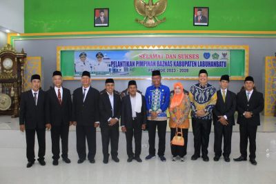 Pimpinan BAZNAS Labuhanbatu Periode 2023-2028 Resmi Dilantik