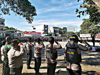 PJ Bupati Labuhanbatu Hadiri Aper Persiapan Pengamanan PSU