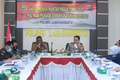 PJ Bupati Labuhanbatu Rapat Kordinasi Bersama Poldasu