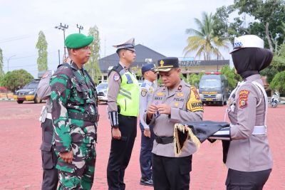 Polres Rohil Apel Operasi Lancang Kuning 2026, Fokus dan Pencegahan Laka Lantas