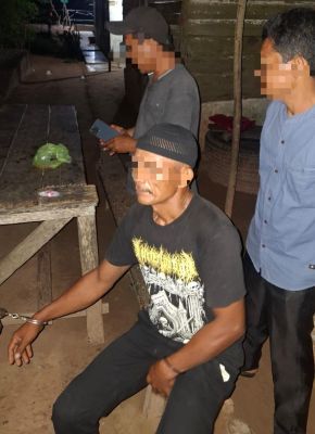 Polsek Bilah Hilir Amankan Seorang Pria Diduga Pengedar Narkotika Jenis Sabu