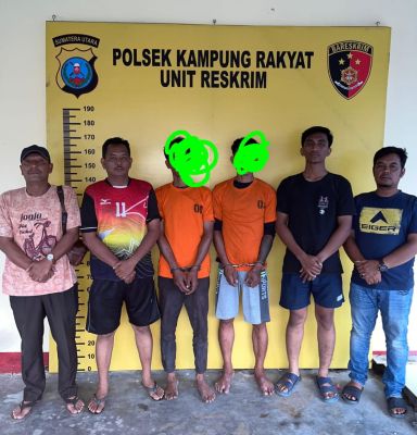 Polsek Kampung Rakyat Ringkus dua pelaku Narkoba, ini pelakunya !