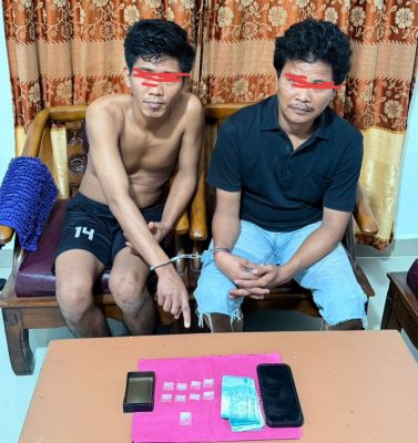 Polsek Mandau Amankan, Dua Pria diduga miliki  9 Paket Sabu