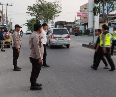Polsek mandau ciptakan rasa Nyaman Pada Masyarakat, di Kota Duri
