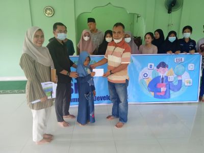PT PCR Santuni, Anak Yatim Sekitar wilayah PKS