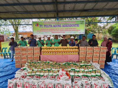 PT. Pelita Agung Agrindustri Kembali Salurkan Bantuan Sosial Menjelang Idul Fitri
