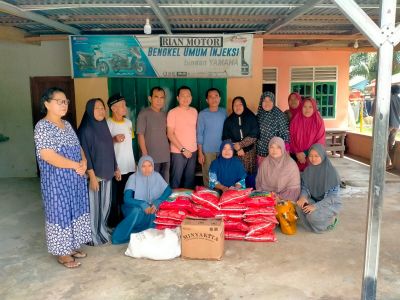 PT Permata Citra Rangau, Memberikan  sembako kewarga sebelum Tahun Baru
