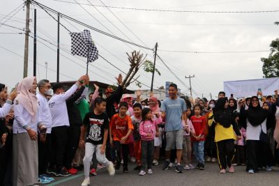 Puncak Peringatan HKN Ke 58, Dinkes Kampar Gelar Kegiatan Baksos dan Doorprize