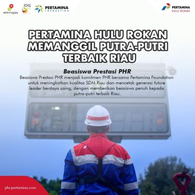 Putra-Putri Riau Antusias Daftar Beasiswa Prestasi PHR, Pendaftaran Masih Dibuka