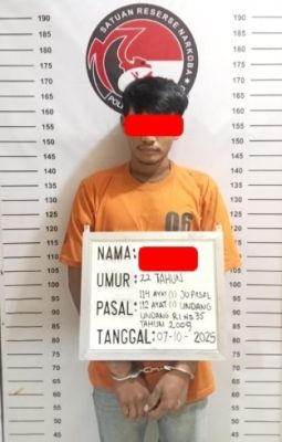 Respon Cepat Satres Narkoba Polres Labuhanbatu Ungkap Peredaran Sabu di Gunting Saga