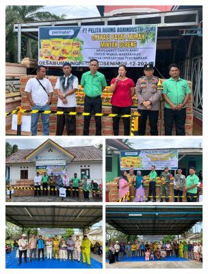 Sambut Natal 2024 &Tahun Baru 2025 PT.PAA  Gelar Operasi Pasar Murah Dan Bagikan Sembako Gratis