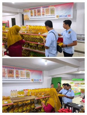 Satreskrim Polres Bengkalis Lakukan Opeeasi,Pastikan Kenyamanan Masyarakat Berbelanja minyak Makan 