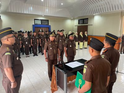 Silfanus R. Simanullang Dilantik Kasi Pidsus Kejari Bungo, Jambi