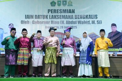 STAIN Bengkalis Resmi Beralih Status Jadi IAIN Datuk Laksemana, Bupati Bengkalis Sampaikan 3 Pesan