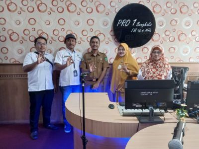 Sukses Gelar Bakti Sosial, HUT ke 77 PAFI Bengkalis Dialog Bersama RRI