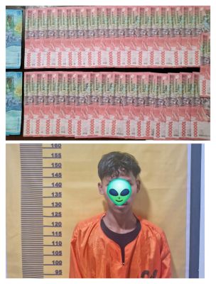 Team Opsnal Polsek Mandau, Berhasil Ungkap Tindak Pidana Uang Palsu