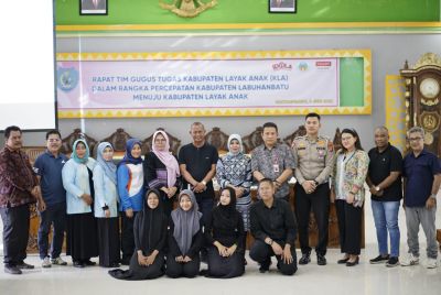 Tim Gugus Tugas KLA Lakukan Percepatan Kabupaten Labuhanbatu Menuju Kabupaten Layak Anak