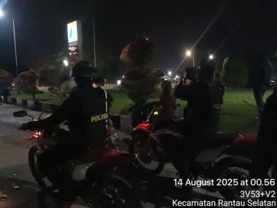 Tim Presisi Polres Labuhanbatu Patroli di Daerah Rawan Kemacetan dan Kriminalitas