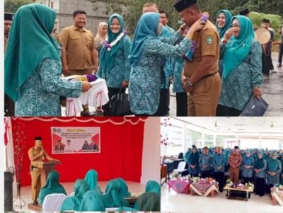 Tim TP-PKK Kabupaten Bengkalis Gelar Monitoring Dan Evaluasi Desa Pancur Jaya Sebagai Tuan Rumah Tah