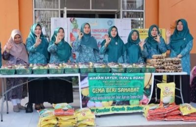 TP-PKK Kecamatan Mandau melaksanakan kegiatan rutin program Bermasa Jum'at Berkah