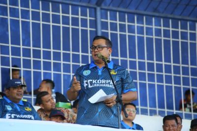 Turnamen Sepakbola Korpri Wilayah III Resmi Dibuka Sekdako Medan