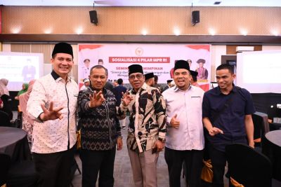 Wabup Bagus Santoso Ikuti Sosialisasi Empat Pilar dan Seminar Kepemimpinan