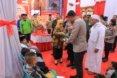 Wakil Bupati Hadiri Bakti Kesehatan Sunat Masal di Polres Labuhanbatu